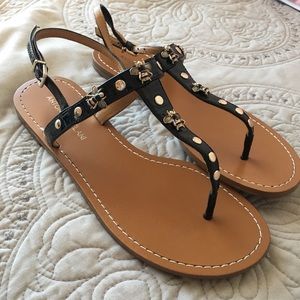 Antonio Melani Bee Leather Sandals